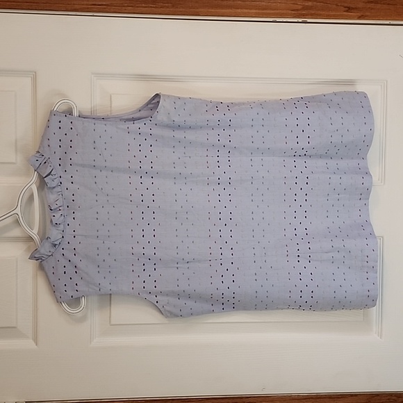 Talbot's light blue multi color ladies tank top medium large - Picture 6 of 6